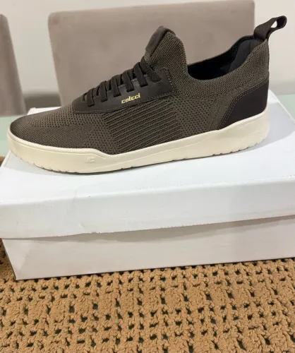 Tênis Colcci Knit Marrom 40 Novo