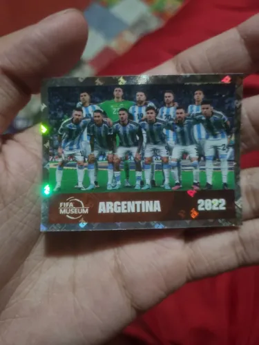 Cartinha da argentina brilhante