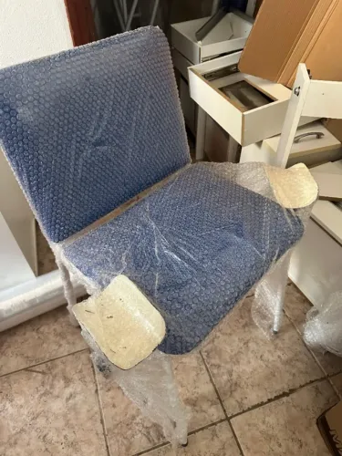 Cadeira Para Coleta de Sangue Desmontável - Apoio Lateral