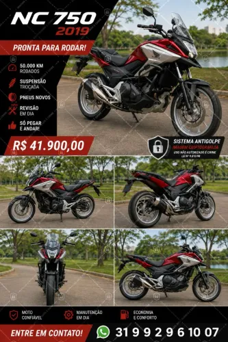 Honda nc750x 2019