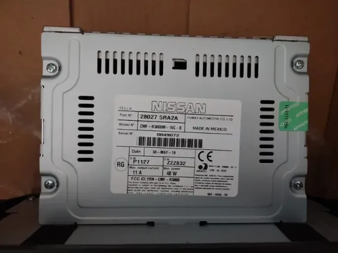 Rádio som automotivo para Nissan (NOVO)