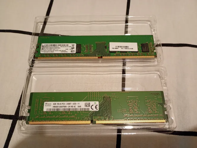 Memória Ram DDR4 | Dois modulos de 4GB