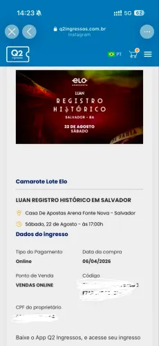 Camiseta Registro Histórico - Luan Santana