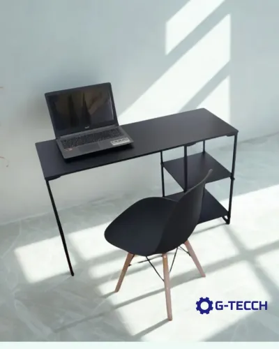 Mesa de Estudo 1,1m NOVA Estilo Industrial Multiuso para Computador Notebook de Escritório