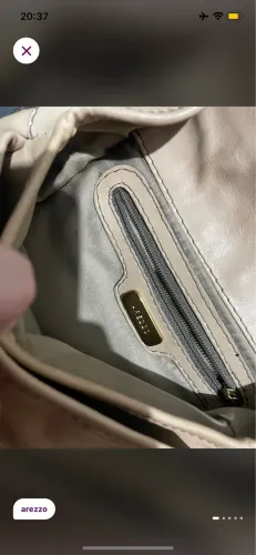 Bolsa Arezzo original bege