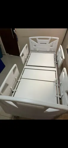 Cama Hospitalar Hidráulica Seminova + 2 Colchões