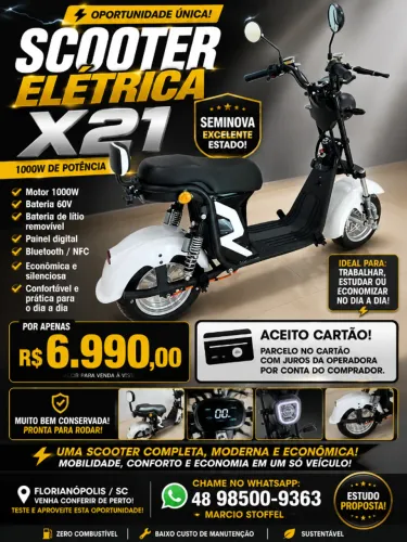Scooter Elétrica Modelo X21