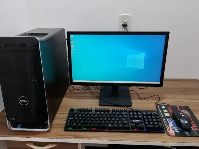 PC Gamer DELL i7 + 32GB RAM + GeForce 1GB + SSD 240GB + Wifi + WIN10 Original + Tela 22"