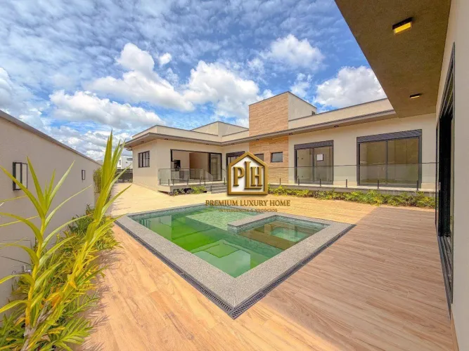 CASA TÉRREA CONDOMINIO FECHADO - 3 SUITES EM ATIBAIA