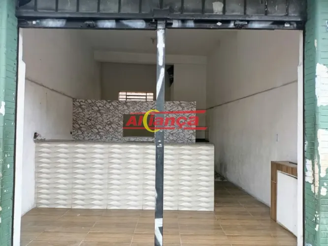 SALÃO COMERCIAL 36m², COM 1 BANHEIRO - PARA LOCAÇÃO NO PONTE GRANDE