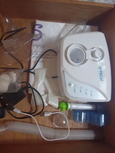Vendo nebulizador semi novo uma vez usado