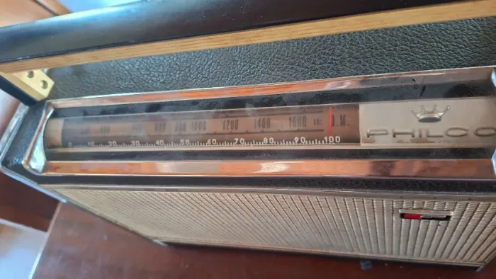 Rádio Transglobe Philco B 471 anos 1960