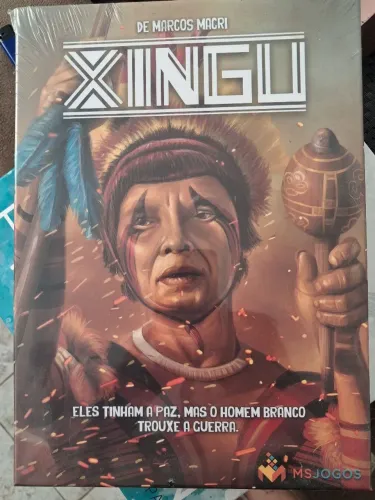Jogo de tabuleiro Xingu (lacrado)