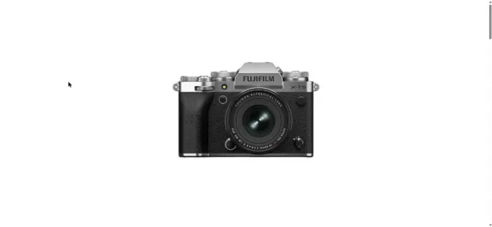Câmera Fujifilm X-T5 Mirrorless + Lente XF 16-50mm Prata Nova