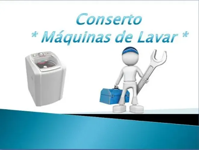 Concerto de máquinas de lava, geladeira secadora micro-ondas