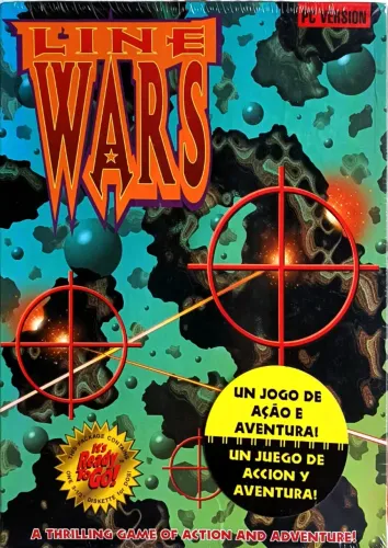 cd de jogo line wars ação e aventura lacrado 78cx