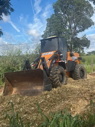 Pa carregadeira case W20E