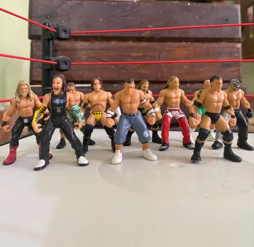 WWE Micro aggression 11 figuras articuladas originais