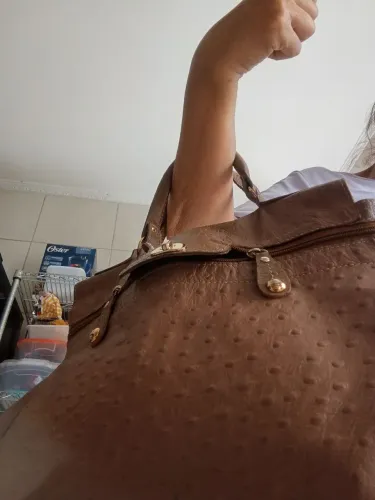 Bolsa de couro legítimo