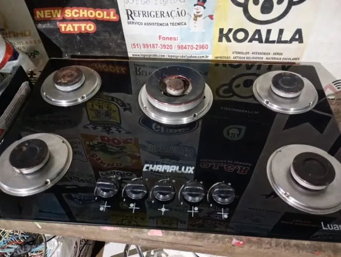 Vendo fogão cinco bocas