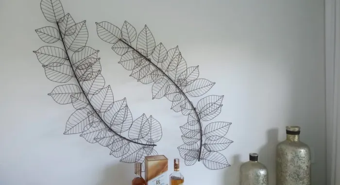 Duas Esculturas de ferro decorativa