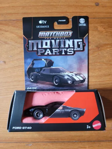 Miniatura Ford GT 40 Matchbox mooving parts