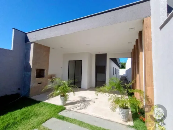 Casa plana com 3 dormitórios à venda, 130 m² por R$ 599.000 - Lagoa Sapiranga (Coité) - Fo
