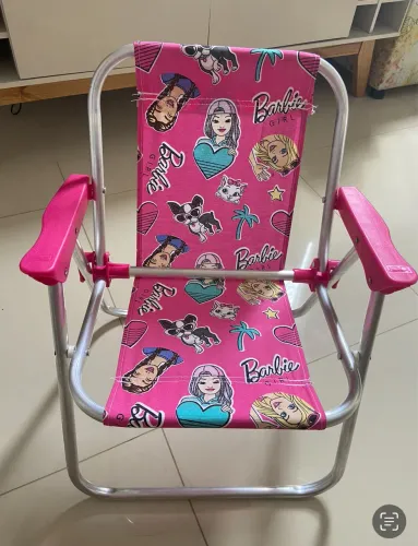 Cadeira de Barbie praia