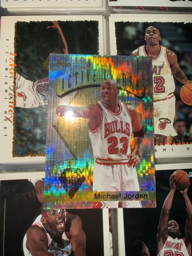 Michael Jordan Holo Topps Active Leaders 1995-96