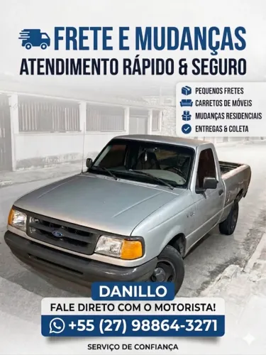 Faço Frete para toda a Serra, Vitória e Vila Velha 