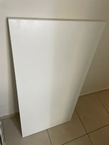 Tampo de 30mm em MDF para mesa com bordas engrossadas 60x120cm
