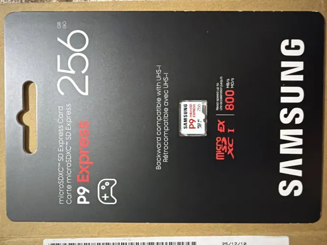 Cartão micro sd express Samsung Nintendo Switch 2