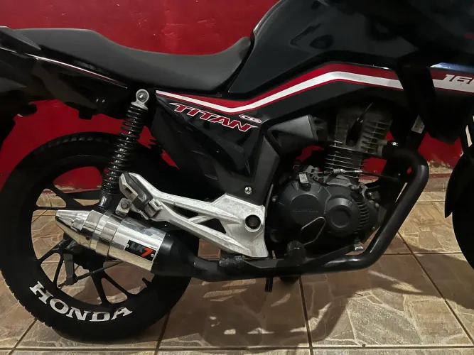 Vendo Escapamento Lk7 Para titan 160