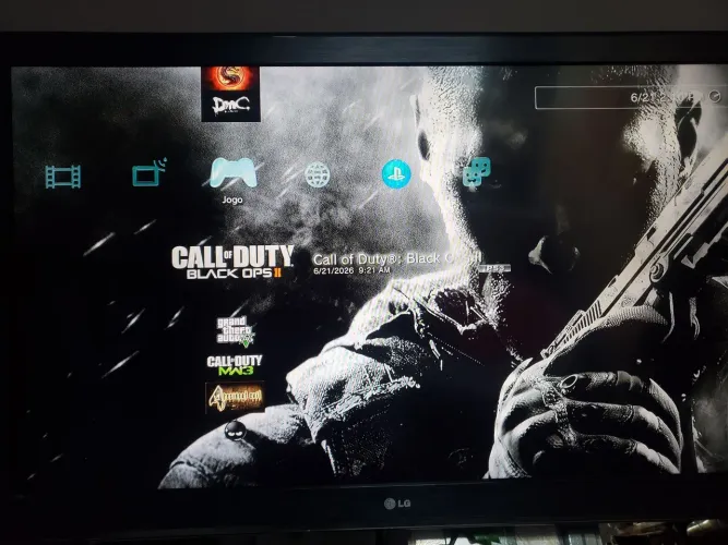 PS3 SUPER SLIM C/ CAIXA ORIGINAL DESTRAVADO NOVO NOVO