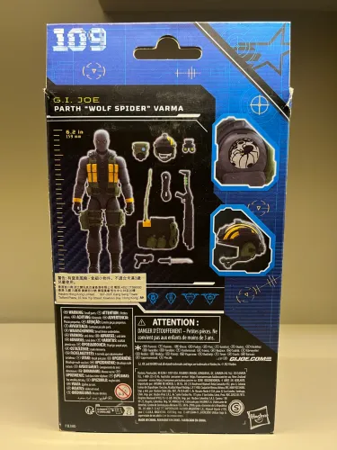 Gijoe Classified - Wolf Spider - Varma