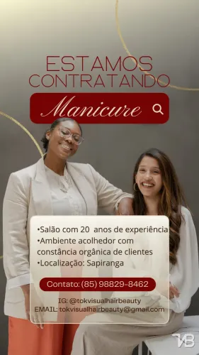 Procura-se manicure/pedicure