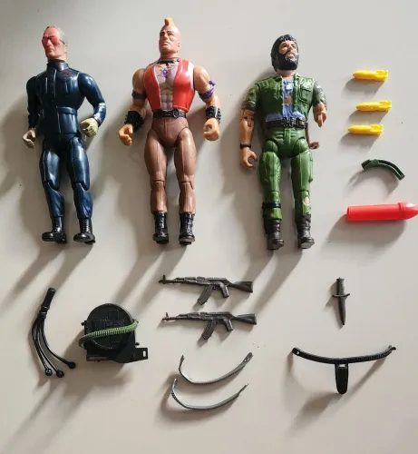 Boneco Rambo Anos 80
