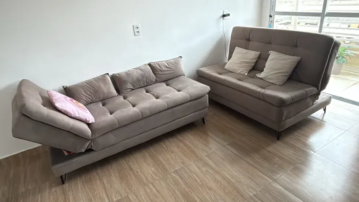 Sofá cama semi novo 5 meses de uso