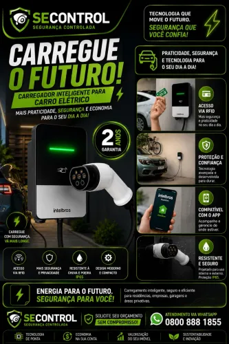 Carregador para carro elétrico INTELBRAS