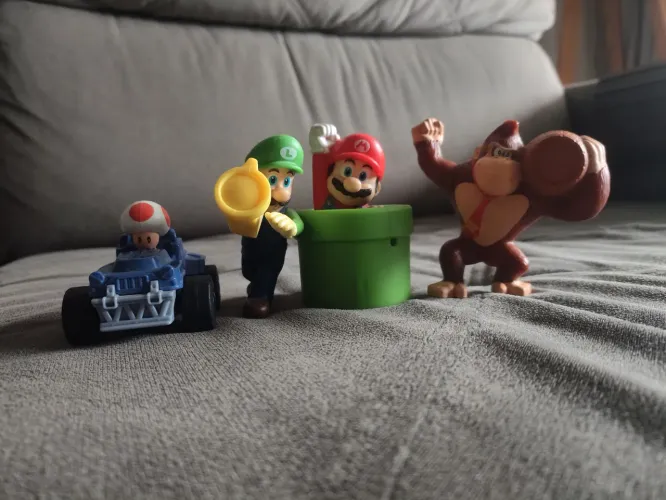 Boneco Super Mario para coleção