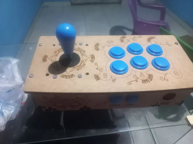 Controle arcade Bluetooth/usb