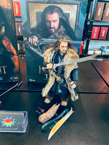 Boneco Seminovo Asmus 1/6 The Hobbit Thorin