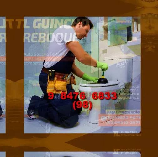 Desentupidora rápida e eficaz! Ligue já e resolva seu problema!