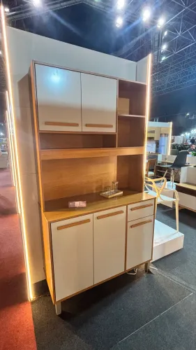 Armário de cozinha ametista 12x R$ 74,99