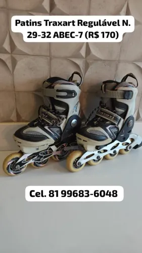 Patins Traxart Infantil 29 - 32
