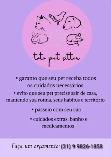 Cuidadora de pet com amor da Inccav ? 