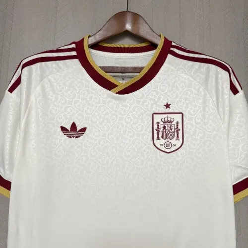 Camisa Seleção Espanha 26/27 Branca versão torcedor