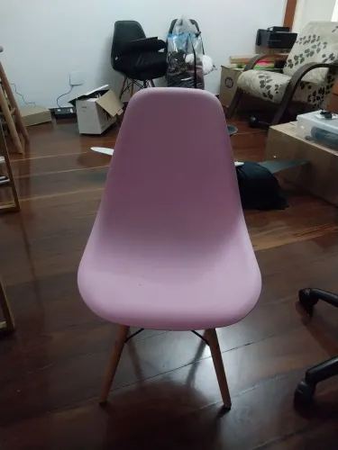 Cadeira rosa