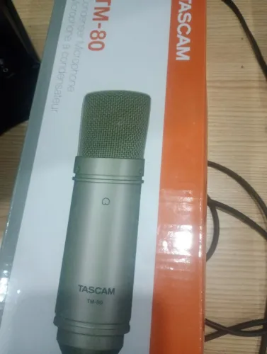Microfone condensador Tm80 tascam