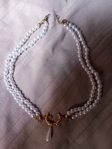 Choker perolado